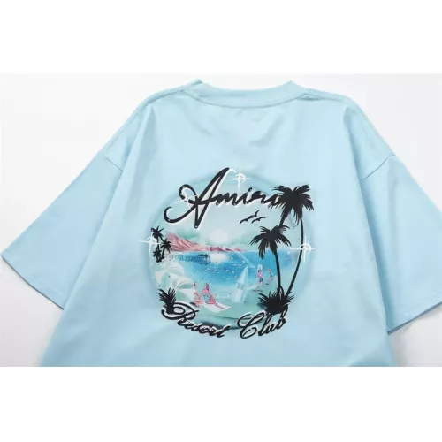 Replica Amiri T-Shirts Short Sleeved For Unisex #1296999 $39.00 USD for Wholesale