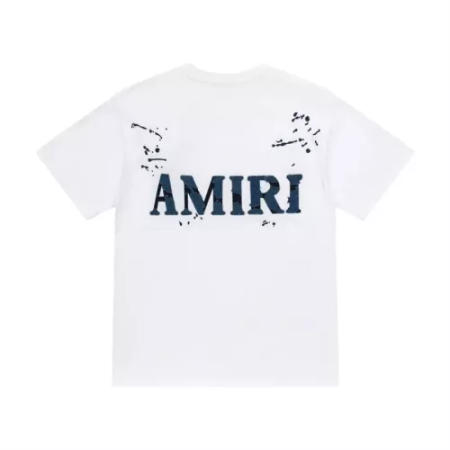 Replica Amiri T-Shirts Short Sleeved For Unisex #1297016 $40.00 USD for Wholesale