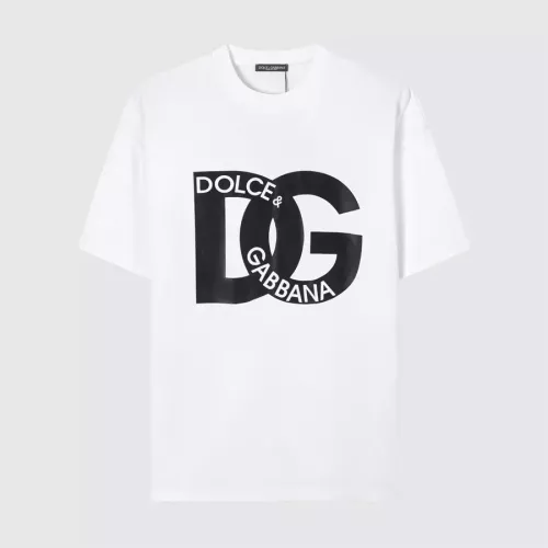 Dolce &amp; Gabbana D&amp;G T-Shirts Short Sleeved For Unisex #1297032 $42.00 USD, Wholesale Replica Dolce &amp; Gabbana D&amp;G T-Shirts