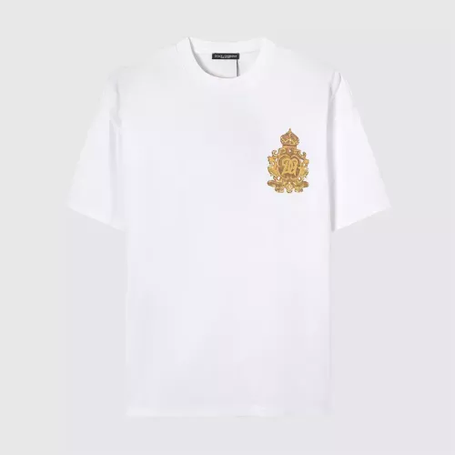 Dolce &amp; Gabbana D&amp;G T-Shirts Short Sleeved For Unisex #1297036 $42.00 USD, Wholesale Replica Dolce &amp; Gabbana D&amp;G T-Shirts