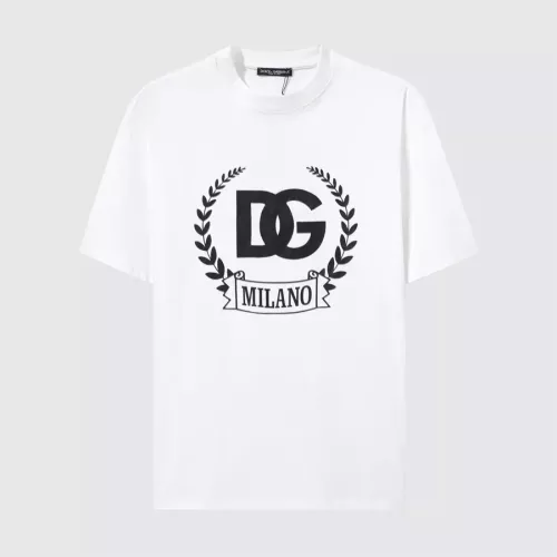 Dolce &amp; Gabbana D&amp;G T-Shirts Short Sleeved For Unisex #1297038 $42.00 USD, Wholesale Replica Dolce &amp; Gabbana D&amp;G T-Shirts