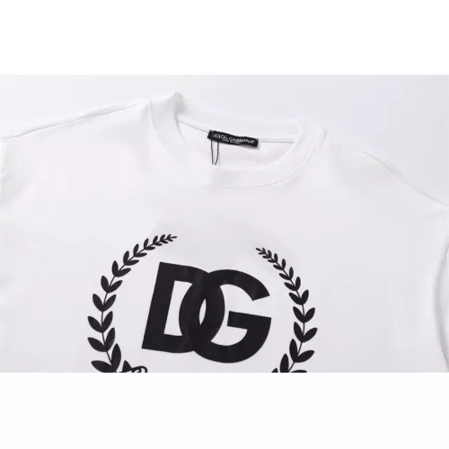 Replica Dolce & Gabbana D&G T-Shirts Short Sleeved For Unisex #1297038 $42.00 USD for Wholesale