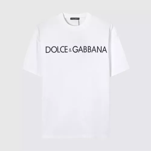 Dolce &amp; Gabbana D&amp;G T-Shirts Short Sleeved For Unisex #1297040 $42.00 USD, Wholesale Replica Dolce &amp; Gabbana D&amp;G T-Shirts