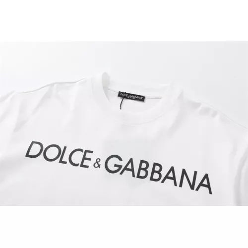 Replica Dolce & Gabbana D&G T-Shirts Short Sleeved For Unisex #1297040 $42.00 USD for Wholesale