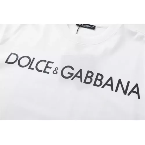 Replica Dolce & Gabbana D&G T-Shirts Short Sleeved For Unisex #1297040 $42.00 USD for Wholesale