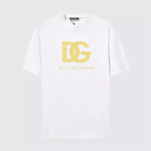 Dolce &amp; Gabbana D&amp;G T-Shirts Short Sleeved For Unisex #1297048 $45.00 USD, Wholesale Replica Dolce &amp; Gabbana D&amp;G T-Shirts