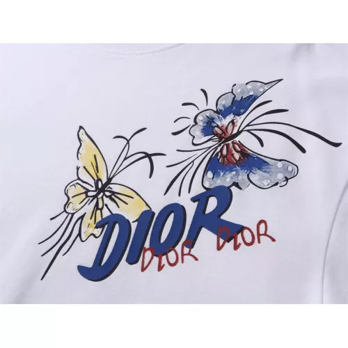 Replica Christian Dior T-Shirts Short Sleeved For Unisex #1297056 $42.00 USD for Wholesale