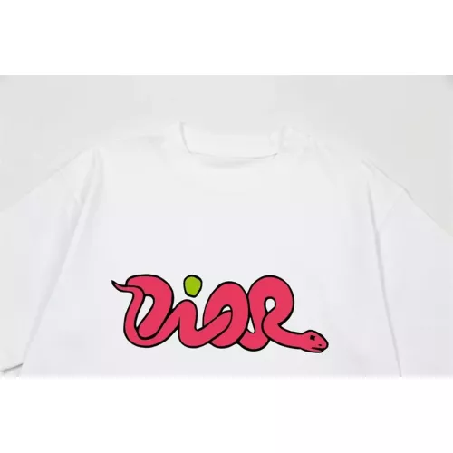 Replica Christian Dior T-Shirts Short Sleeved For Unisex #1297058 $42.00 USD for Wholesale