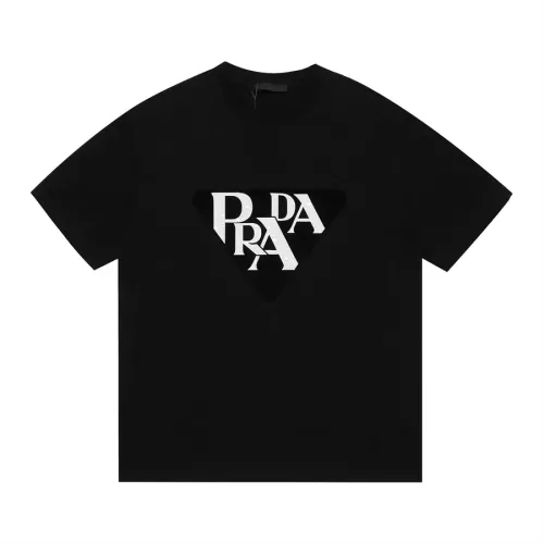 Prada T-Shirts Short Sleeved For Unisex #1297073 $38.00 USD, Wholesale Replica Prada T-Shirts