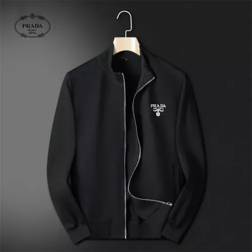 Replica Prada Tracksuits Long Sleeved For Men #1297166 $80.00 USD for Wholesale