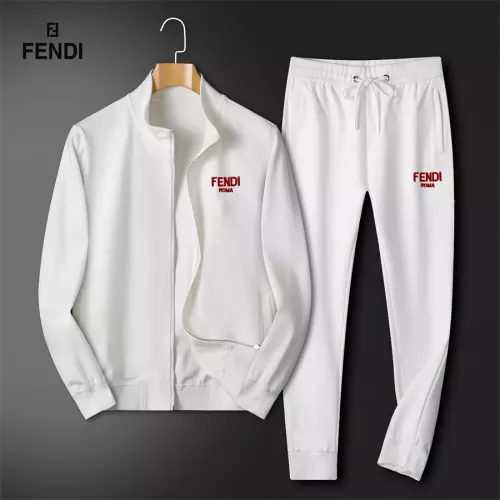 Fendi Tracksuits Long Sleeved For Men #1297179 $80.00 USD, Wholesale Replica Fendi Tracksuits