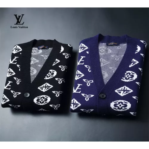 Replica Louis Vuitton LV Sweaters Long Sleeved For Men #1297220 $60.00 USD for Wholesale