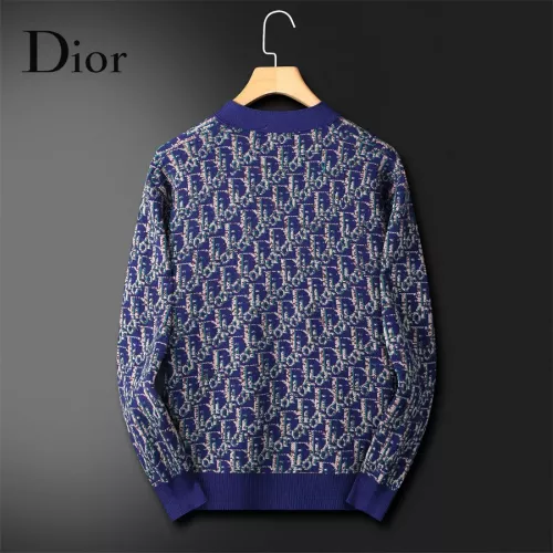 Replica Christian Dior Sweaters Long Sleeved For Men #1297222 $60.00 USD for Wholesale