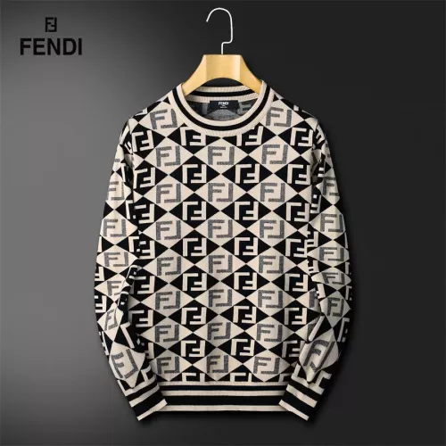 Fendi Sweaters Long Sleeved For Men #1297227 $52.00 USD, Wholesale Replica Fendi Sweaters