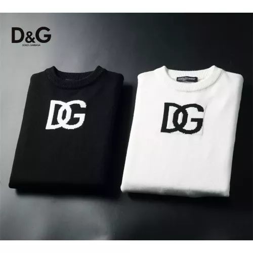 Replica Dolce & Gabbana D&G Sweaters Long Sleeved For Men #1297230 $52.00 USD for Wholesale