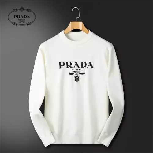 Prada Sweater Long Sleeved For Men #1297231 $52.00 USD, Wholesale Replica Prada Sweater