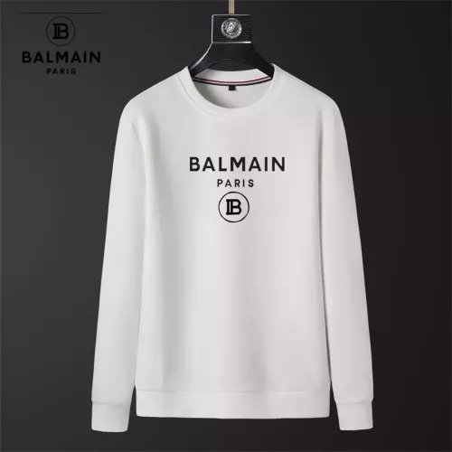 Balmain Hoodies Long Sleeved For Men #1297242 $40.00 USD, Wholesale Replica Balmain Hoodies