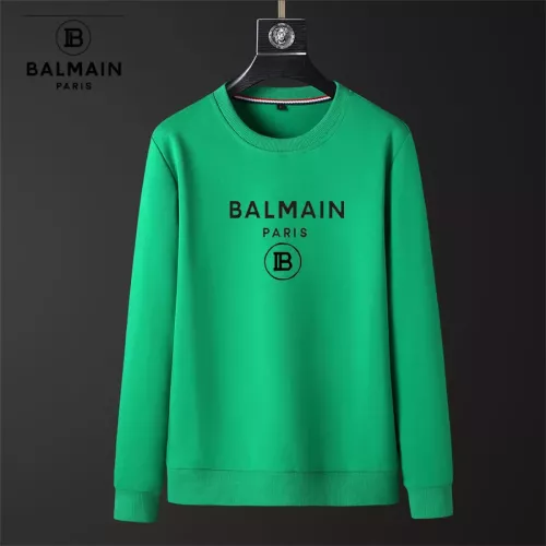 Balmain Hoodies Long Sleeved For Men #1297243 $40.00 USD, Wholesale Replica Balmain Hoodies