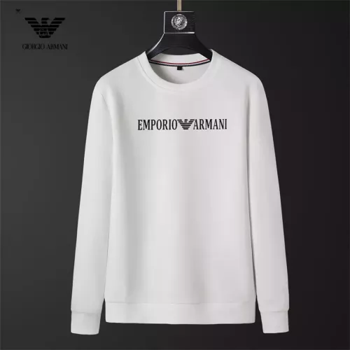 Armani Hoodies Long Sleeved For Men #1297245 $40.00 USD, Wholesale Replica Armani Hoodies