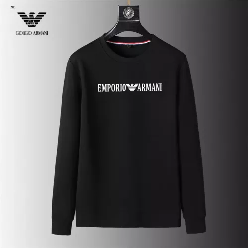 Armani Hoodies Long Sleeved For Men #1297247 $40.00 USD, Wholesale Replica Armani Hoodies