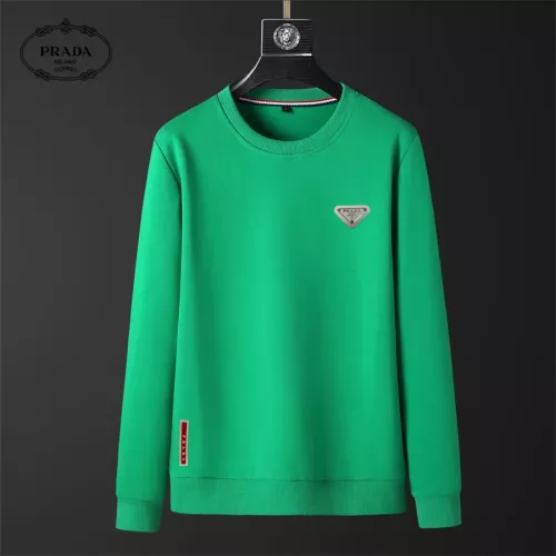 Prada Hoodies Long Sleeved For Men #1297273 $40.00 USD, Wholesale Replica Prada Hoodies