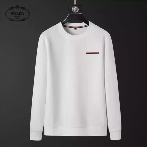 Prada Hoodies Long Sleeved For Men #1297287 $40.00 USD, Wholesale Replica Prada Hoodies