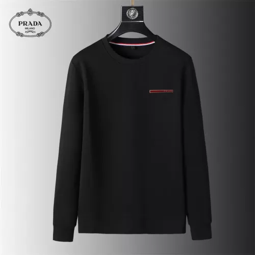 Prada Hoodies Long Sleeved For Men #1297289 $40.00 USD, Wholesale Replica Prada Hoodies