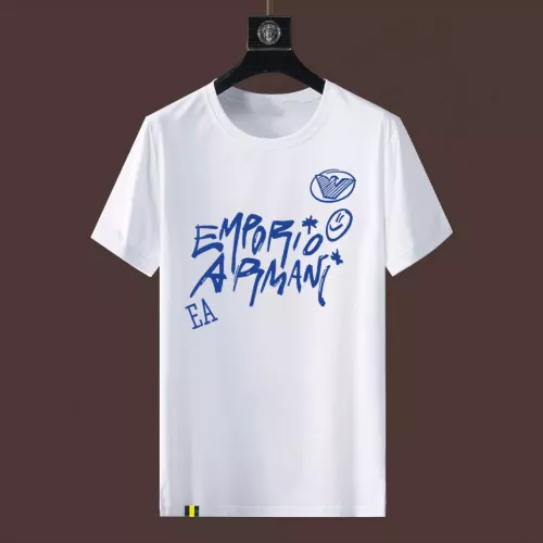 Armani T-Shirts Short Sleeved For Men #1297351 $40.00 USD, Wholesale Replica Armani T-Shirts