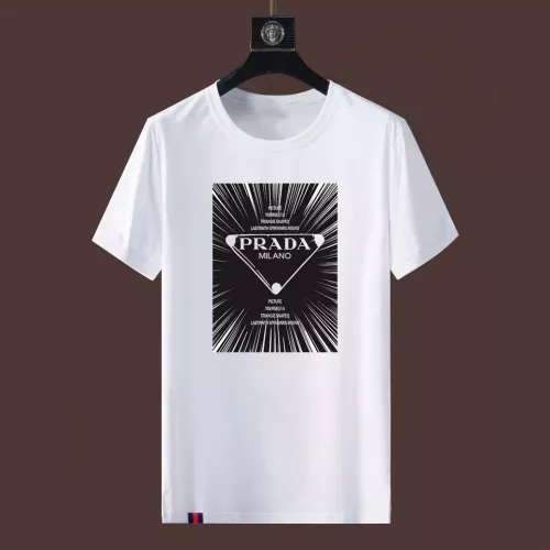 Prada T-Shirts Short Sleeved For Men #1297450 $40.00 USD, Wholesale Replica Prada T-Shirts