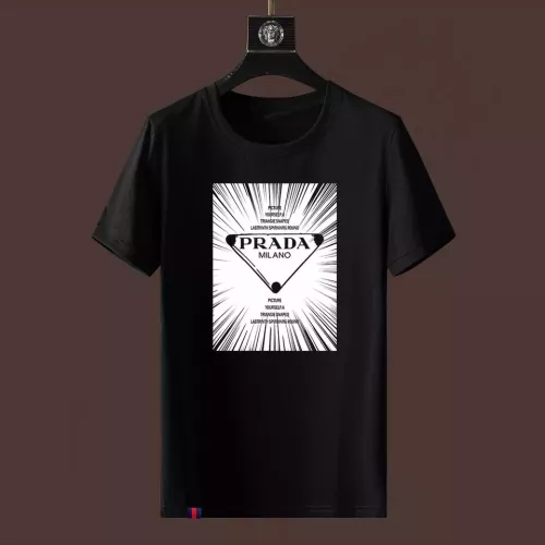 Prada T-Shirts Short Sleeved For Men #1297451 $40.00 USD, Wholesale Replica Prada T-Shirts