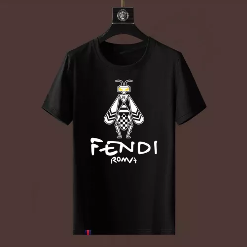 Fendi T-Shirts Short Sleeved For Men #1297463 $40.00 USD, Wholesale Replica Fendi T-Shirts