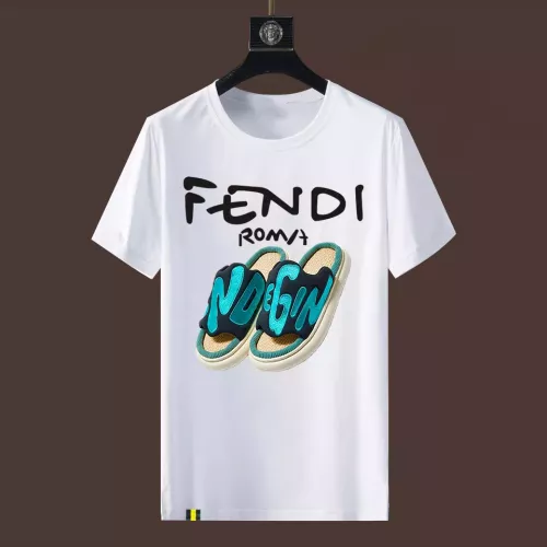 Fendi T-Shirts Short Sleeved For Men #1297468 $40.00 USD, Wholesale Replica Fendi T-Shirts