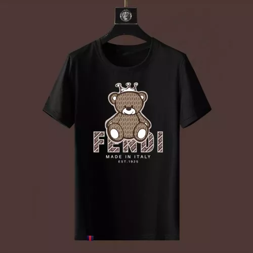 Fendi T-Shirts Short Sleeved For Men #1297542 $40.00 USD, Wholesale Replica Fendi T-Shirts