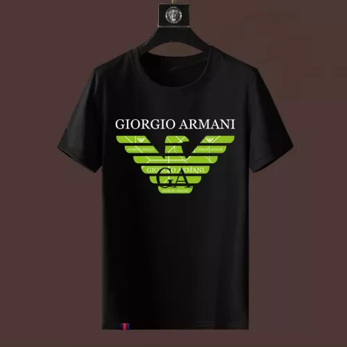 Armani T-Shirts Short Sleeved For Men #1297547 $40.00 USD, Wholesale Replica Armani T-Shirts