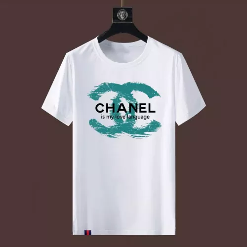 Chanel T-Shirts Short Sleeved For Men #1297575 $40.00 USD, Wholesale Replica Chanel T-Shirts