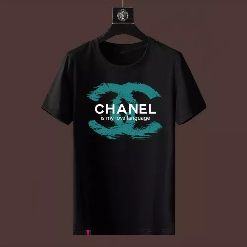 Chanel T-Shirts Short Sleeved For Men #1297576 $40.00 USD, Wholesale Replica Chanel T-Shirts