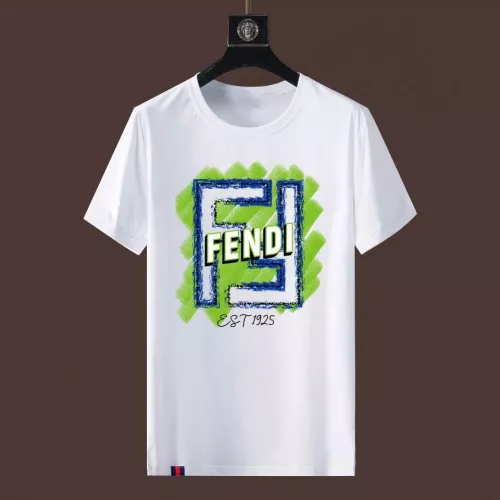 Fendi T-Shirts Short Sleeved For Men #1297582 $40.00 USD, Wholesale Replica Fendi T-Shirts