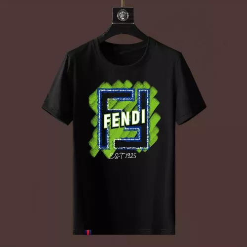 Fendi T-Shirts Short Sleeved For Men #1297583 $40.00 USD, Wholesale Replica Fendi T-Shirts