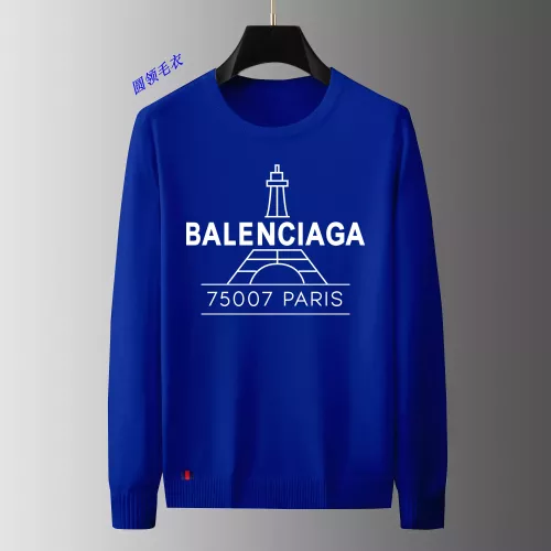 Balenciaga Sweaters Long Sleeved For Men #1297609 $48.00 USD, Wholesale Replica Balenciaga Sweaters