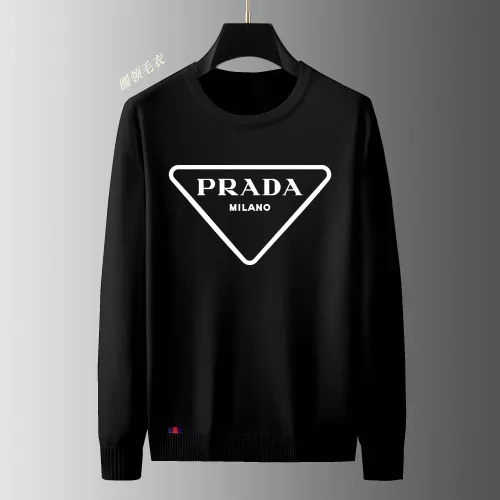 Prada Sweater Long Sleeved For Men #1297618 $48.00 USD, Wholesale Replica Prada Sweater