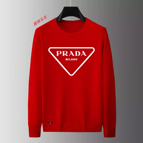 Prada Sweater Long Sleeved For Men #1297621 $48.00 USD, Wholesale Replica Prada Sweater