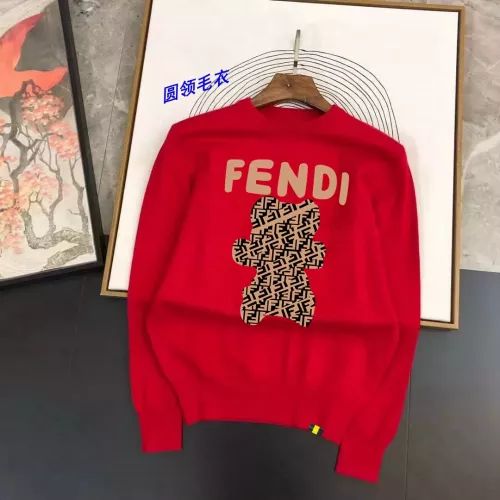 Fendi Sweaters Long Sleeved For Men #1297671 $48.00 USD, Wholesale Replica Fendi Sweaters