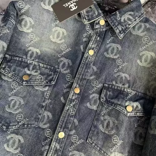 Replica Chanel Jackets Long Sleeved For Men #1297717 $72.00 USD for Wholesale