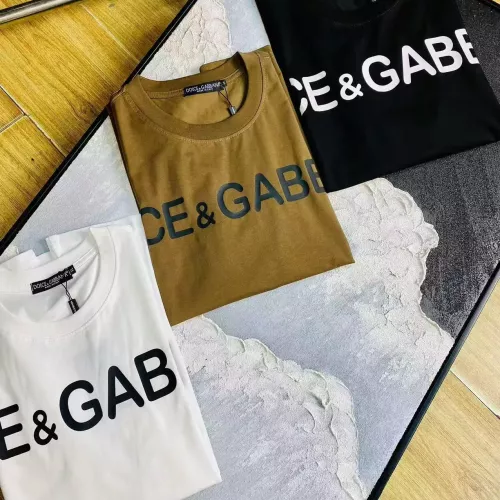 Replica Dolce & Gabbana D&G T-Shirts Short Sleeved For Men #1297737 $32.00 USD for Wholesale