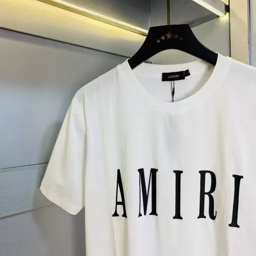 Replica Amiri T-Shirts Short Sleeved For Men #1297738 $32.00 USD for Wholesale