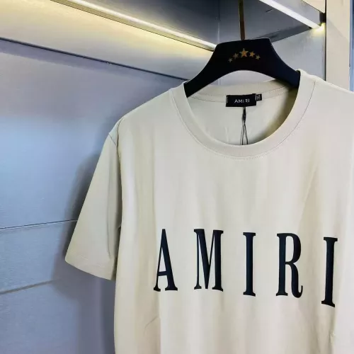 Replica Amiri T-Shirts Short Sleeved For Men #1297739 $32.00 USD for Wholesale