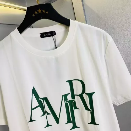 Replica Amiri T-Shirts Short Sleeved For Men #1297747 $32.00 USD for Wholesale