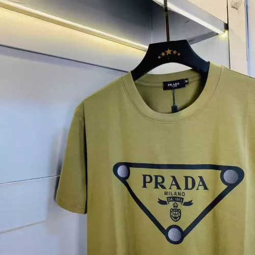 Replica Prada T-Shirts Short Sleeved For Men #1297757 $32.00 USD for Wholesale