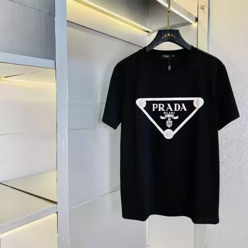 Prada T-Shirts Short Sleeved For Men #1297758 $32.00 USD, Wholesale Replica Prada T-Shirts