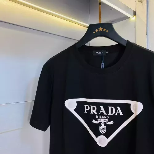 Replica Prada T-Shirts Short Sleeved For Men #1297758 $32.00 USD for Wholesale